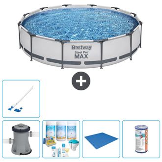 Bestway Piscina Bestway Steel Pro Max Redonda - 366x76 Cm - 8-piezas S22145