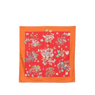 Mantero 1902 Floral-print Silk Scarf