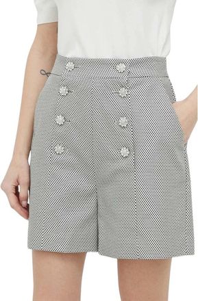 Custommade Nadja Shorts - Dames - Bermuda - Grijs - M - Katoen - Korte Broeken