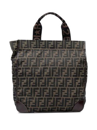 Fendi 1998 Zucca Canvas Shopping tote bag - Brown