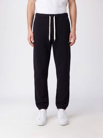 Autry Cotton Jogging Trousers with Elasticated Waist and Embroidered Logo