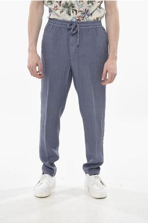 Altea Linen Trousers MATTIA With Elastic Waist size Xxl