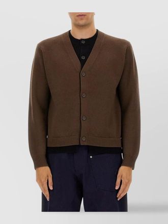 J.W.Anderson cashmere-blend layered cardigan