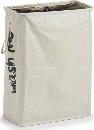 ZELLER Wash Me Cesto De Ropa Beige 20 X 40 X 56 Cm