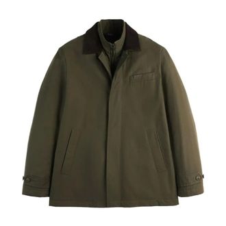 Fay Heren, Jassen, Groen, Maat: XL Corduroy