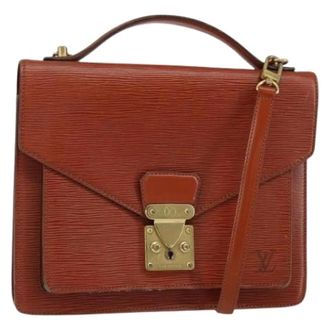 Louis Vuitton Handbag Vintage Pre-owned - - Pre-owned - Donna - Marrone - ONE SIZE