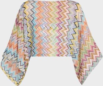 Missoni Zig Zag Knit Coverup Top