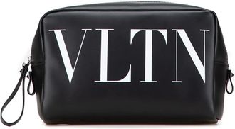 Valentino Garavani Pouch VLTN in pelle 2018-2025 - Nero