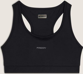 Freddy Shirttop FREDDY TOP F4WTWB15, Damen, Gr. M, schwarz, Obermaterial: 78% Polyester PES. 22% Elasthan EL., Tops Shirttop