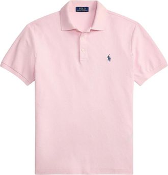 Ralph Lauren Slim Fit Pique Polo - Heren - Polos - Roze - S - Katoen - Tops