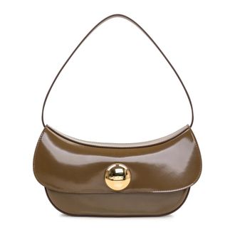 Marni Shoulder Bags, female, Brown, Size: ONE SIZE Butterfly Medium Hobo Bag