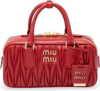 Miu Miu Arcadie Matelass&eacute; Nappa Leather Bag