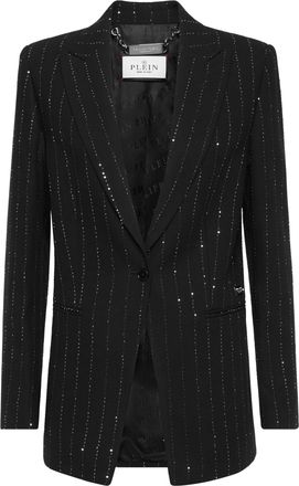 Philipp Plein Paillettes boyfriend fit blazer