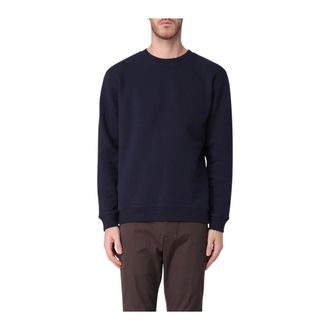 Dondup Sweatshirts, male, Blue, Size: M Classic Crewneck Sweatshirt