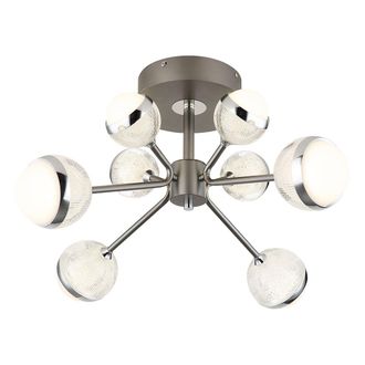 Globo Lighting Plaf&oacute;n - Untsy - N&iacute;quel - Metal - &Oslash; 61cm - Led - 56011-8d