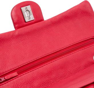 Chanel Hobo Bags - 2008-2009 Medium Classic Caviar Double Flap - Gr. unisize - in Rot - für Damen