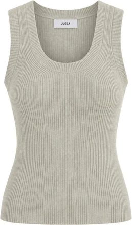 Jucca Top sin mangas - Tops - Mujer - Beige - XL