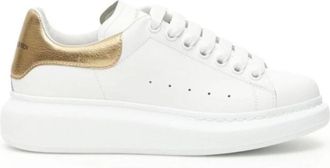 Alexander McQueen Oversized Sneakers - Dames - Sneakers - Wit - 34 EU - Leer - Schoenen