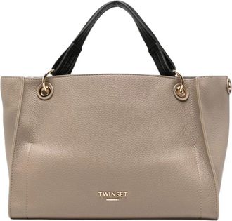 Twinset Tote Bag - Dames - Shoppers - Beige - ONE Size - Tassen