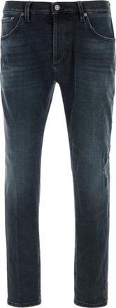 Dondup Pantalone Brighton - Heren - Slim Fit Jeans - Blauw - W35 - Katoen - Jeans