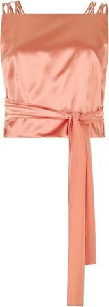 Alberta Ferretti Stylish Top Fish - Dames - Tops zonder mouwen - Roze - S - Tops