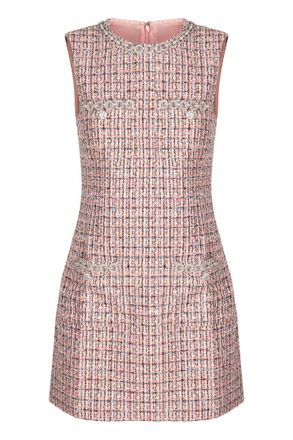 Self Portrait Mini Bouclé Dress