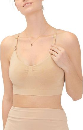 Hatch The Essential Nursing And Pumping Bra in Sand at Nordstrom, Size X-Large