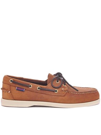 Sebago Tan Portland Artisan Smooth Leather Loafers