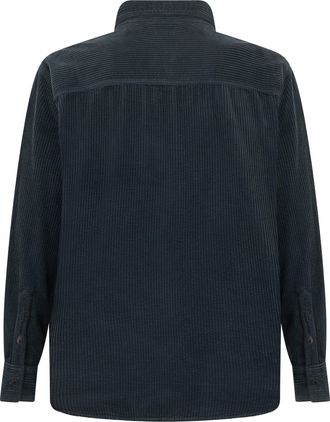 Isabel Marant Mens Cord Shirt Blue Fabric
