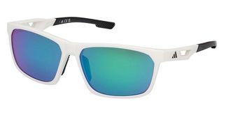 Adidas Sport SP0101 21Q Mens Sunglasses White Size 59