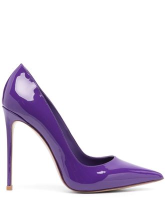 Le Silla Eva pumps met puntige neus - Paars