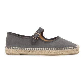 Castaner Padua/002 &middot; Platte Espadrilles - Dames - Espadrilles - Grijs - 37 EU - Katoen - Schoenen