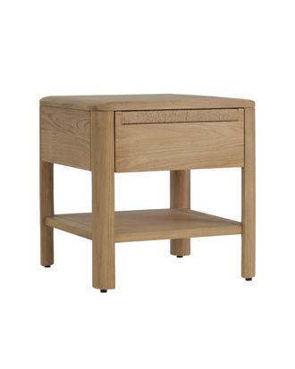 Hannun Mesita de noche de madera de teca