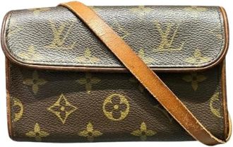 Louis Vuitton Pre-owned Cross Body Bags, female, Brown, Size: ONE SIZE Pre-owned Pochette Florentine Monogram Waist Bag