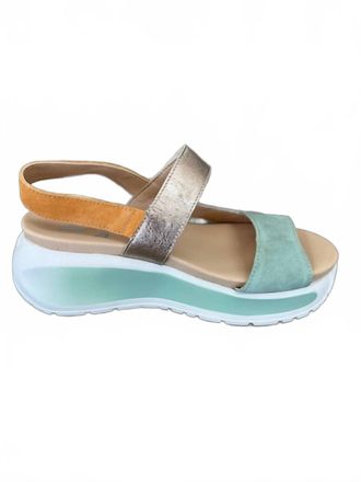 Callaghan Womens Pesca Off Sandals In Green