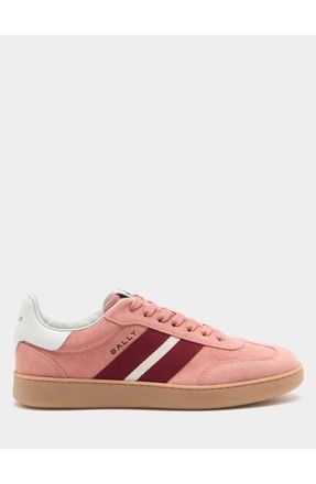 Bally Suede Retro Crest Sneaker in Pink at Nordstrom, Size 38.5