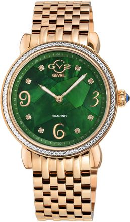 Gevril Group Ravenna Mother of Pearl Dial Ladies Watch 12616B