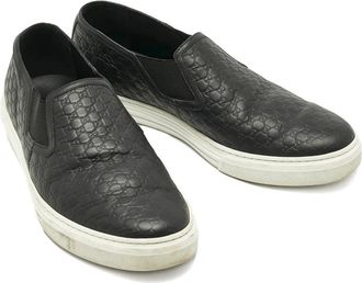 Gucci Sneakers Guccissima senza lacci - Nero