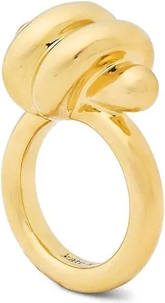 Kate Spade New York Ropes Knots Womens Ring Womens Ring Gold : 7, Cubic Zirconia