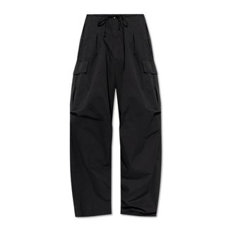 Alexander McQueen Broeken, Heren, Zwart, S, Katoen, Cargo broek