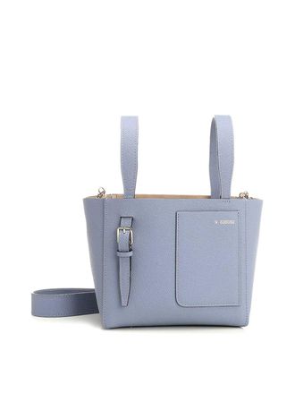 Valextra Micro Bucket Shoulder Bag