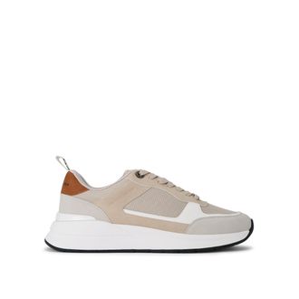 Kurt Geiger Mens Jesse Sneakers - Beige - Size UK 12