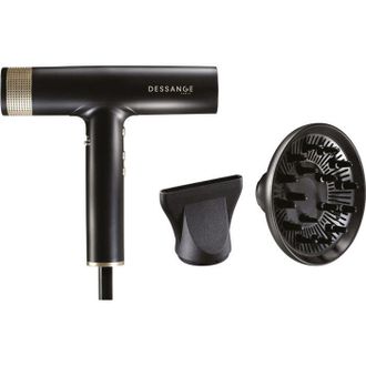 Dessange Secador De Pelo Dessange Sc Digital Pro Power Negro Oro