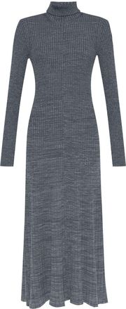 Moncler Wool Midi Dress - Womens - Wool