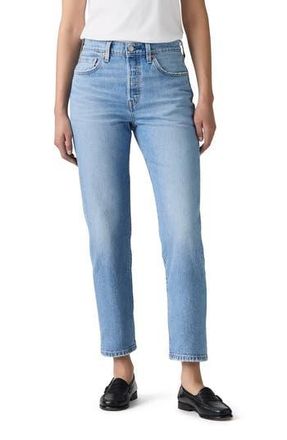 Levi's 501 High Waist Crop Straight Leg Jeans in No Referee at Nordstrom Rack, Size 24 26