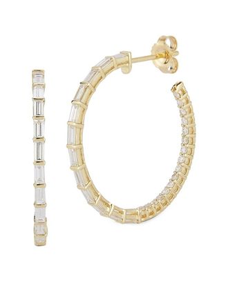 Nephora 14K 1.79 Ct. Tw. Diamond Hoops
