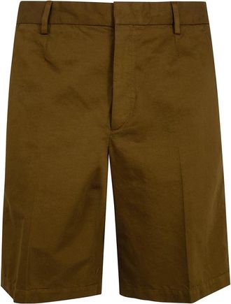 Ermenegildo Zegna Casual Shorts - Heren - Korte Broeken - Bruin - M - Korte Broeken
