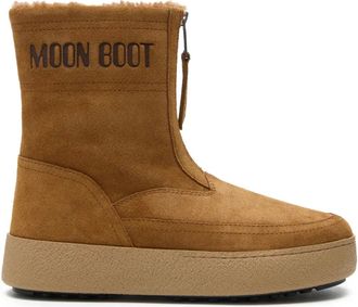 Moon Boot Stivali con zip - Marrone