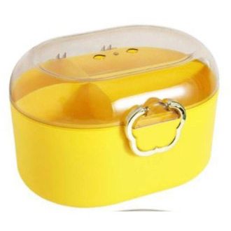 Trade Shop Trade Shop - Contenitore Organizzatore Per Cassetti Arredamento Colore Giallo Dim. 27x24x18 Cm