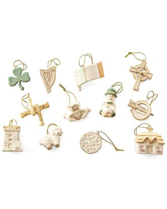 Lenox Luck Of The Irish 12Pc Ornament Set